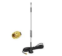 Bingfu Antena 4G LTE SMA Macho 7dBi Base Magnética MIMO,Cable 3m | Antena 4G para Orange, Vodafone, Movistar, Router 4G LTE, Puerta Enlace Celular, Módem, Hotspot, Huawei y Netgear