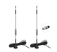 Bingfu Antena 4G LTE TS9 7dBi Base Magnética Pack 2 para Router 4G LTE