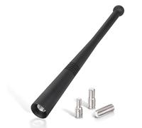 Bingfu Antena Coche Antena de Montaje en Techo de Automóvil Universal de 14 cm, Reemplazo de Antena de Radio para Automóvil con Función de Recepción Dab/FM/Am Potente