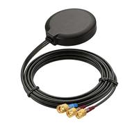 Bingfu Antena de 4G LTE MIMO Celular y GPS Soporte de Magnético Adhesivo | Antena 4G y GPS para 4G LTE GPS Cradlepoint IBR900 IBR1700 Airlink MG90 MP70 Módem Puerta Enlace Industrial Enrutador Móvil
