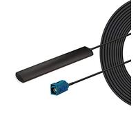 Bingfu Antena de 4G LTE WiFi para Coche Antena de Parche de Montaje Adhesivo Oculto para Vehículo SUV Coche Reproductor Receptor de la Unidad Principal Medios Radio de Audio Estéreo