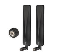 Bingfu Antena de Cámara de Juego 4G LTE Trail 9dBi RP-SMA Macho (Paquete de 2) Compatible con Cámara de Seguridad de Enrutador Inalámbrico para Exteriores 4G LTE