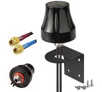 Bingfu Antena de montaje en pared con soporte fijo GPS celular 4G LTE, compatible con enrutador industrial 4G LTE, módem IoT, cámara de seguridad, vehículo, camión, furgoneta, RV, autobús, monitor en