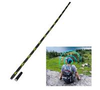 Bingfu Antena de radio de doble banda VHF UHF 136-520MHz 42.9 pulgadas plegable camuflaje CS táctico SMA hembra jamón antena de radio para BaoFeng UV-5R UV-82 BF-F8HP Kenwood Wouxun HYT radio