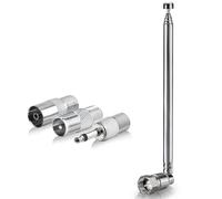 Bingfu Antena FM Telescópica 6 Secciones 50 cm Radio FM Repuesto | para Yamaha Onkyo Denon Pioneer Marantz Sistema de Música Bose Wave Receptor Estéreo para el Hogar Bluetooth Receptor Audio