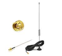 Bingfu Antena Lora 868 MHz Antena SMA Macho 5dBi con Base Magnética Cable RG174 de 2Metros Compatible con Arduino SIM868 gsm GPRS Módulo GPS Módulo de Radio Homematic CCU3 CCU2 CCU1 Módulo Lora