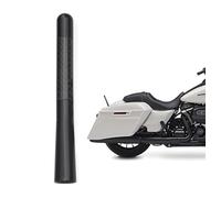 Bingfu Antena Motocicleta Fibra de Carbon Mástil Reemplazo 12cm Compatible con Davidson 1998-2020 Road King Softail Touring Street Glide Road Glide Fat Boy Electra Tour Ultra Classic