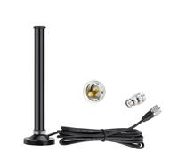 Bingfu Antena móvil PL259 de doble banda VHF UHF 136-174MHz 400-470MHz para BTECH ICOM Yaesu Midland TYT AnyTone - Base magnética fuerte con cable coaxial RG58 de 16.4 pies