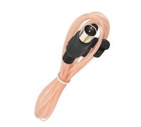 Bingfu Antena Radio FM 75 ohmios, Antena Dipolo Tipo T para Interiores con Conector F Macho de Inserción, Cable Coaxial 1,8 m para Receptores Estéreo, Sintonizadores AV y Sistemas de Audio Domésticos