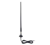 Bingfu Antena Radio FM Am para Barco Marine, Mástil de Goma Flexible 42cm con Cable de 2 Metros y Conector DIN, Antena Estéreo Impermeable para Barco, Coche, Caravana, Motocicleta, ATV, Tractor, Yate