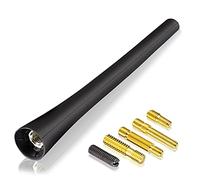 Bingfu Antena Radio FM Coche Universal 16cm Antena Goma Coche Reemplazo Montaje en el Techo con Recepción Am FM