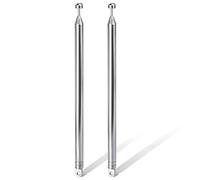 Bingfu Antena Radio FM Dab Antena Telescópica Interior Portátil 14,7-74 cm | Antena Para Recepción DAB AM/FM Estéreo Sintonizador Radio Portátil Receptor AV Audio Video Cine En Casa Pack 2