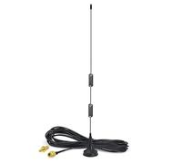 Bingfu Antena Receptor RTL Doble Banda 978MHz 1090MHz SMA Macho MCX 7dBi Base Magnética para ADS-B RTL SDR Radio Definida por Software Receptor Sintonizador USB Stick Dongle