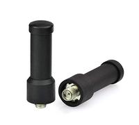 Bingfu Antena Walkie Talkie VHF UHF 136-174MHz 400-460MHz Doble Banda Hembra SMA Radio Bidireccional Portátil Caucho Flexible Pequeña 5cm (2-Paquete) para Baofeng UV-5R BF-F8HP UV-82 BF-888S