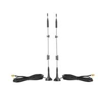 Bingfu Antena WiFi 7 6E de triple banda 2.4GHz 5GHz 6GHz Antena para juegos con conector enchufable, paquete de 2 compatibles con parte de ASUS ROG Strix Crosshair Maximus ProArt Prime TUF Gaming