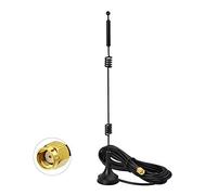 Bingfu Antena WiFi Doble Banda 2.4GHz 5GHz 5.8GHz 9dBi Base Magnética MIMO Antena RP-SMA para Puerta de Enlace Enrutador WiFi Tarjeta de Red Inalámbrica Mini PCIE Cámara de Seguridad Adaptador USB