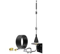 Bingfu Antena WiFi Exteriores Doble Banda 2,4GHz 5,8GHz de Montaje Pared MIMO RP-SMA y SMA Antena Macho Repuesto para Cámara IP Seguridad Inalámbrica Enrutador WiFi Monitor de Vigilancia por Vídeo