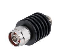 Bingfu Atenuador de RF Tipo N de 5 W/10W, CC-3 GHz, Precisión de 1-20 dB ±0,5 dB, Coaxial de 50 ohmios, Para Acondicionamiento y Prueba de Señales