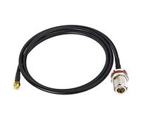 Bingfu Cable Adaptador Coaxial de KSR195 Baja Pérdida Adaptador SMA Macho a N Hembra 1 m Compatible con Receptor RTL SDR USB ADS-B Puerta de Enlace de Enrutador WLAN 4G LTE Celular