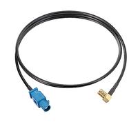 Bingfu Cable convertidor de antena de radio satélite para vehículo, coche, camión, SUV, cable coaxial Fakra Z macho a SMB, cable coaxial para radio satélite Sirius XM, sintonizador receptor estéreo