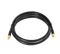 Bingfu Cable Extensión Antena WiFi RP-SMA Macho a Hembra Montaje en Mamparo ALSR240 Cable de Baja pérdida 3m para Tarjeta de Red Inalámbrica Mini PCI Express PCIE Adaptador WiFi Enrutador WiFi Gateway
