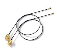 Bingfu Cable Extensión de Antena WiFi RP-SMA Hembra Pigtail 30 cm 2-Paquete | para Intel AX200NGW 8265AC 8265NGW 7265AC 9560AC Interfaz M.2 NGFF Tarjeta de Red Inalámbrica Adaptador WiFi