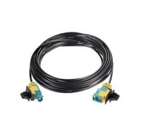 Bingfu Cable Fakra Z Alargador Impermeable Fakra Z Hembra a Macho, Adaptador Antena Coche RG174 de 5 Metro para Nnavegación GPS, Unidad Principal, Radio FM/Am, Sirius XM, 4G LTE y Sistemas Bluetooth