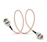 Bingfu Cable SDI 3G HD BNC a BNC RG179 75 Ohm Coaxial 60cm para Cámara 4K 1080P, Monitor, Grabador de Video, Convertidor SDI a HDMI, Divisor, Concentrador, Cámara de Seguridad
