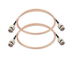 Bingfu Cable SDI Vedio 3G HD SDI Cable BNC a BNC RG179 75 Ohmios Cable Coaxial SDI 1m 2piezas para Divisor Convertidor SDI Cámara Vigilancia Grabadora Vedio Monitor Cámara 4K 1080P 3G HD SDI