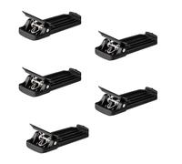 Bingfu Clip Cinturón Repuesto para Walkie Talkie Radio Bidireccional Compatible con Baofeng H-777 BF-666S BF-777S BF-888S UV-5R UV-5RA UV-5RB UV-5RC 5RD 5RE 5RE+ Radio bidireccional Serie Modelo Radio
