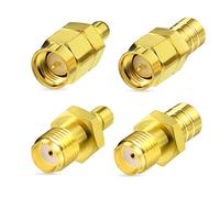 Bingfu Dab Adaptador de Antena SMA a SMB Adaptador Conjunto convertidor de RF 4 Kit para Dab Coche Radio Alpine Pioneer Clarion