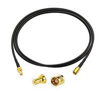 Bingfu DAB Antena extensión Cavo Adaptador SMB Macho a Hembra Conector con 1m 3.28ft RG174 Cavo para DAB + Radio Alpine AiliTech Clarion Pioneer