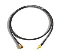 Bingfu DAB Antena Extensión Cavo Adaptador SMB Macho a Hembra Conector con 1Metro 3.28ft RG174 Cavo para DAB + Radio Alpine AiliTech Clarion Pioneer