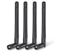 Bingfu Doble Banda Antena WiFi 2,4 GHz 5 GHz 5,8 GHz 3dBi Antena MIMO Conector RP-SMA para Enrutador WiFi Tarjeta de Red Inalámbrica Adaptador USB Cámara IP de Seguridad Monitor de Videovigilancia