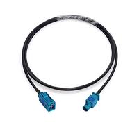Bingfu Fakra Z Hembra a Macho Cable de Extensión de Antena del Vehículo 1m para Estéreo de Coche Unidad Principal de Android Navegacion GPS Radio FM AM Radio Satelital Sirius XM Módulo Bluetooth