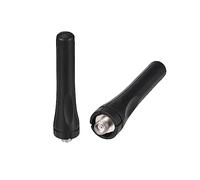 Bingfu Ham Radio - Antena UHF de 435 MHz, paquete de 2 unidades, radio bidireccional, walkie talkie, antena corta de goma suave, 2.3 pulgadas