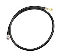 Bingfu Lora Antena LMR400 Cable de extensión de RF de pérdida ultra baja - N hembra a RP-SMA macho - con adaptador macho SMA compatible con helio HNT BOBCAT Miner SyncroBit Gateway Sensecap Hotspot Antenas