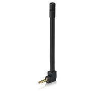 Bingfu Mini Antena FM con Conector de 3.5 mm para Teléfono Celular Móvil Radio FM Sonido Interior Receptor Estéreo Bluetooth Audio Vedio Sintonizador de radio HD