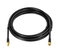Bingfu SMA Cable Extensión Antena SMA Macho a Hembra Montaje en Mamparo ALSR240 Cable de Baja pérdida 3 Metros Compatible con Enrutador 4G LTE Módem de Puerta de Enlace Receptor Dongle SDR Celular