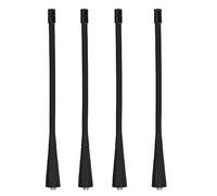 Bingfu UHF 403-520 MHz Antena látigo 4 unidades para Motorola CP200d CT250 CP150 CP200 CP200XLS PR400 HT750 HT1250 EX500 EX600 EX600XLS GP380 Radios walkie Talkie Radio portátil
