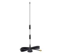 Bingfu VHF UHF de Doble Banda 136-174MHz 400-460MHz Radioaficionado Base Magnética Antena Macho SMA Compatible con YAESU VERTAX VX-3R VX-5R VX-6R VX-7R BaoFeng UV-3R Radio Bidireccional Walkie Talkie