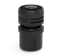 BINGGA C02B - Núcleos de micrófono, cabeza en espiral móvil, súper orientado al corazón, captura precisa de voz de alta sensibilidad