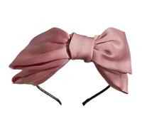 BINGGA Diadema única punk vintage de gran tamaño, accesorio para la cabeza oscura, para adultos, con lazo y lazos, para cosplay