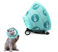 Binggunyo Collar Isabelino Gatos, Collar Ajustable para Gatos, Restauración Suave para Perros Pequeños, Cono después de la cirugía y Lesiones para Cachorros pequeños