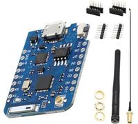 Binghe ESP Module, Pro 4MB Nodo de Conector de Antena Externa + Antena de la Serie ESP basada en MCU ESP EX Placa de Desarrollo WiFi (Placa de Desarrollo + 32MBIT=4MB)