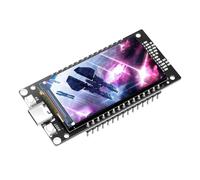 Binghe ESP Placa de Desarrollo, ESP 4MB Placa de Desarrollo con Pantalla 1.96″ TFT LCD Display 170x320 2.4 GHz WiFi Bluetooth Type-C Interfaz CH340 Chip Compatible con Arduino