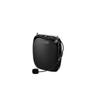 BINGNU Amplificador de Voz, Amplificador de Voz 10 W Mini Audio Portable Estereo Sound Wired Micrófono Altavoz for Maestros Discurso