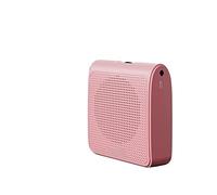 BINGNU Amplificador de Voz, Amplificador de Voz megáfono con micrófono Cable Mp3 Entrenamiento del Maestro/guía promociones Conferencia(Pink)