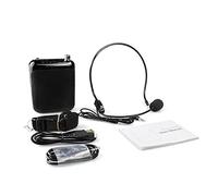 BINGNU Amplificador de Voz, Amplificador De Voz, Micrófono Potenciador Megáfono, Minialtavoz Portátil, Profesional con FM For Guías Recorrido Educativo(Nero)