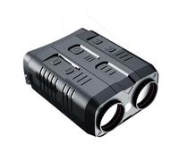 BINGNU Ponbos NV009 4K UHD 800M Infrarrojos visión Nocturna Binocular 42MP 10X Zoom telescopio Digital Recargable for Camping para Acampar al Aire Libre(with 64G TF Card)